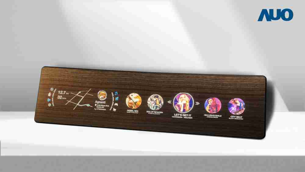 z6尊龙研发全球最高穿透度达80%的AmLED木纹显示器，，可于使用时呈现高亮度、、清晰可见的信息，，，，并在不使用时回归为单纯的饰板，，节能兼具美观